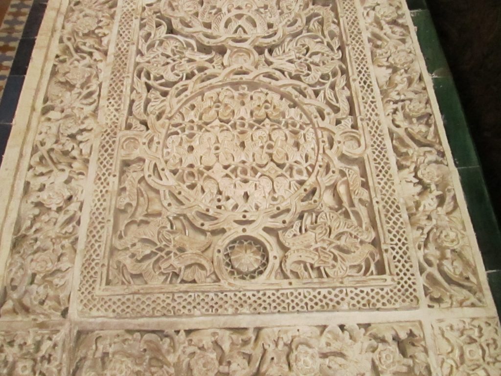 Detalle de la pared/Detail of the wall