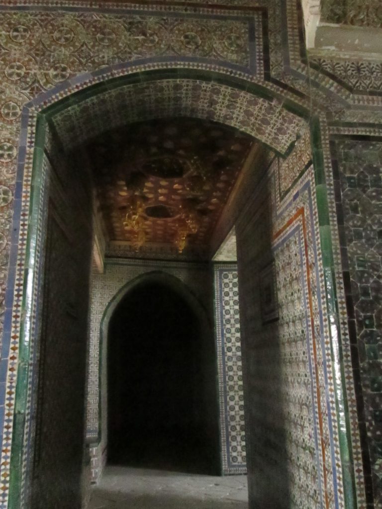 Parte alta de las escaleras/Upper part